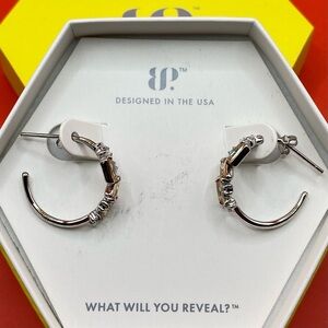 ⭐️Bomb Party Earrings RBP5690 “Feels Like Forever” Cubic Zirconia .925 SSS NWT